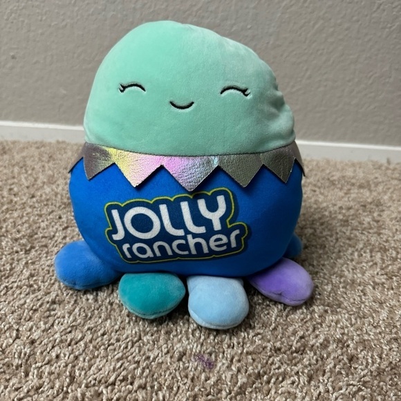 Jolly Rancher x‎ Squishmallows Happy Olga the Octopus Plush - Picture 1 of 7